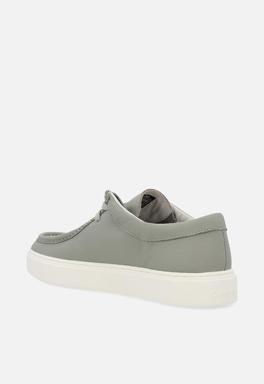 Calvin Klein - Apron lace up lth - grey