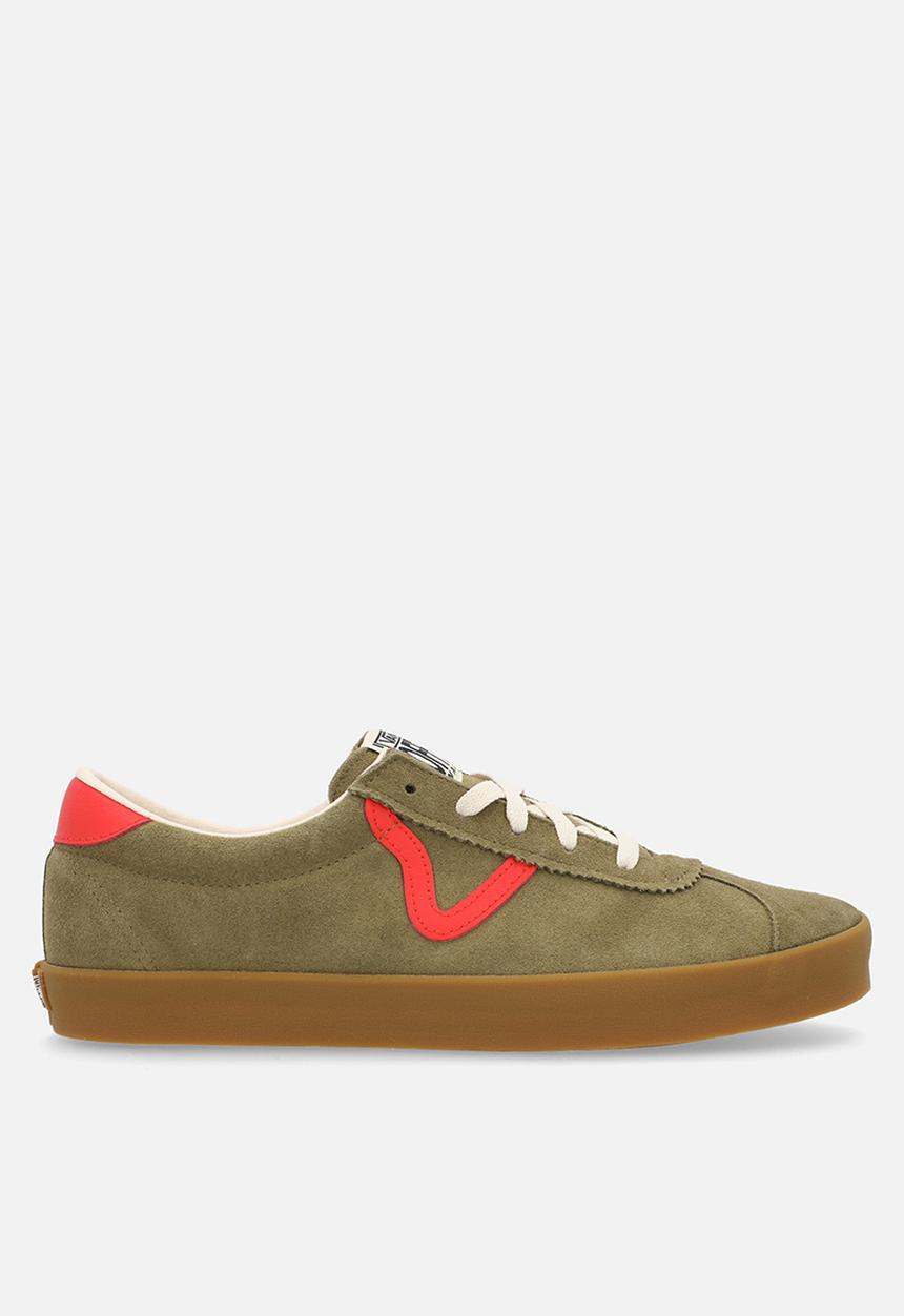 Vans - Sport low - gum pop olive/red