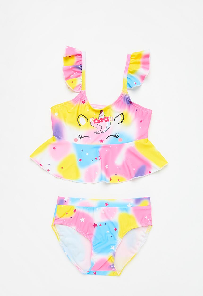 Pop Candy - Tie dye bikini set - multi