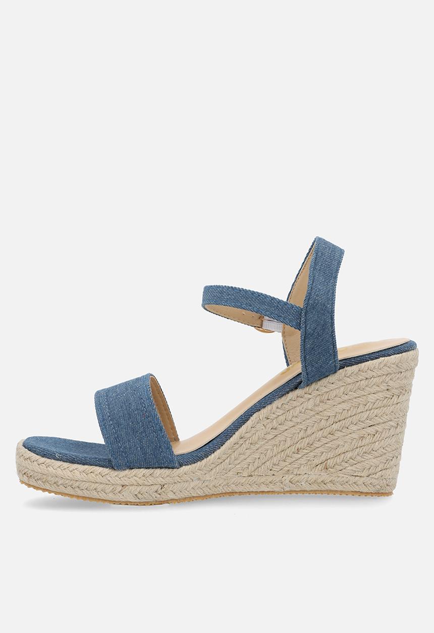 Oxford Street - Denim wedge - blue
