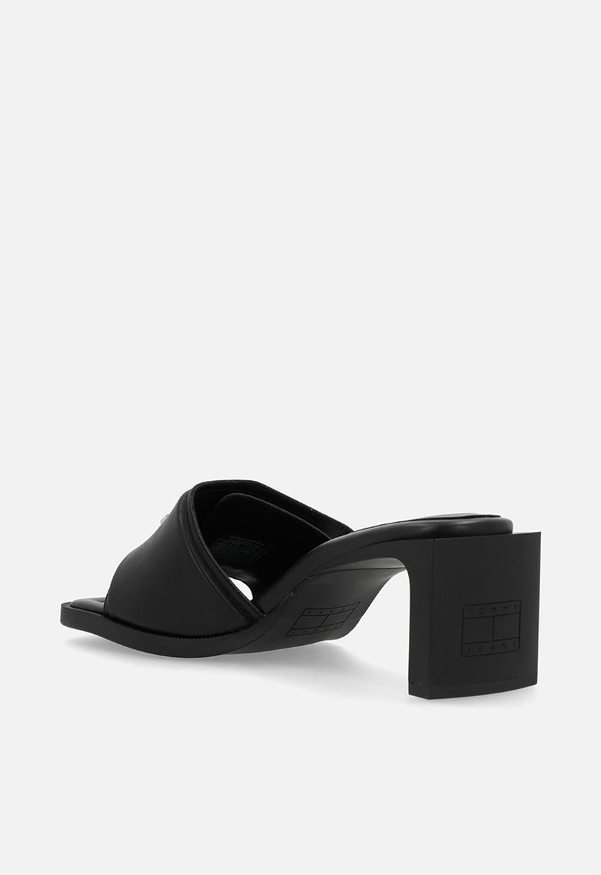 Tommy Hilfiger - The soho leather mule heel - black