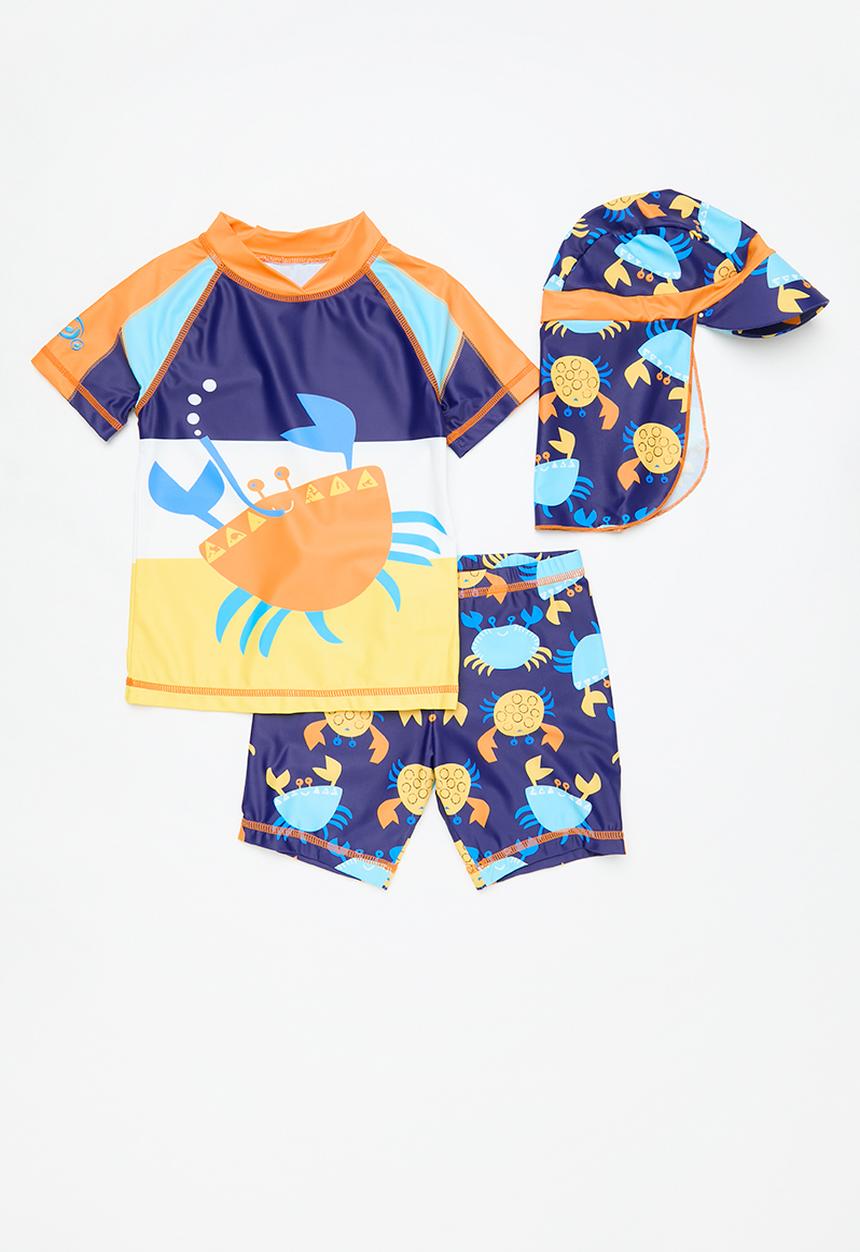 Pop Candy - 3 Piece swim set - dark blue