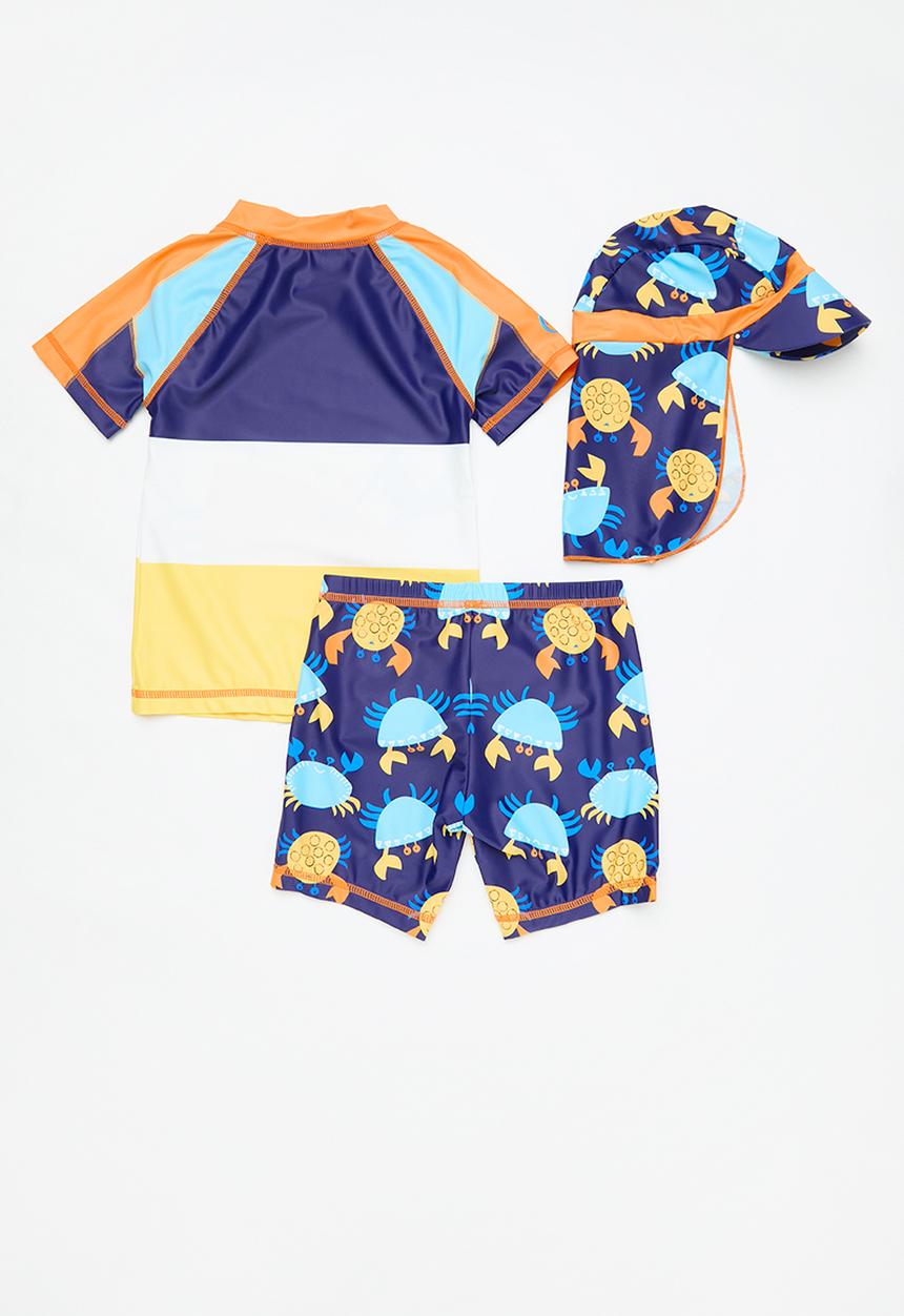 Pop Candy - 3 Piece swim set - dark blue