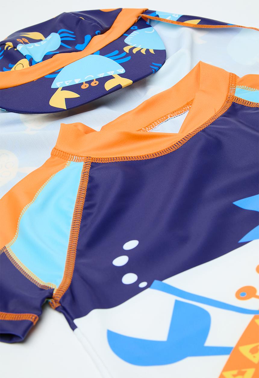 Pop Candy - 3 Piece swim set - dark blue