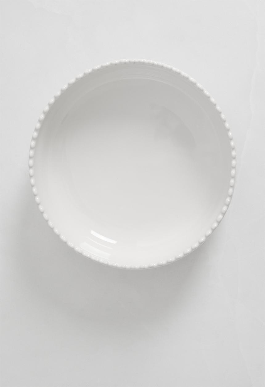 Sixth Floor - Boba pasta bowl set of 4 - white