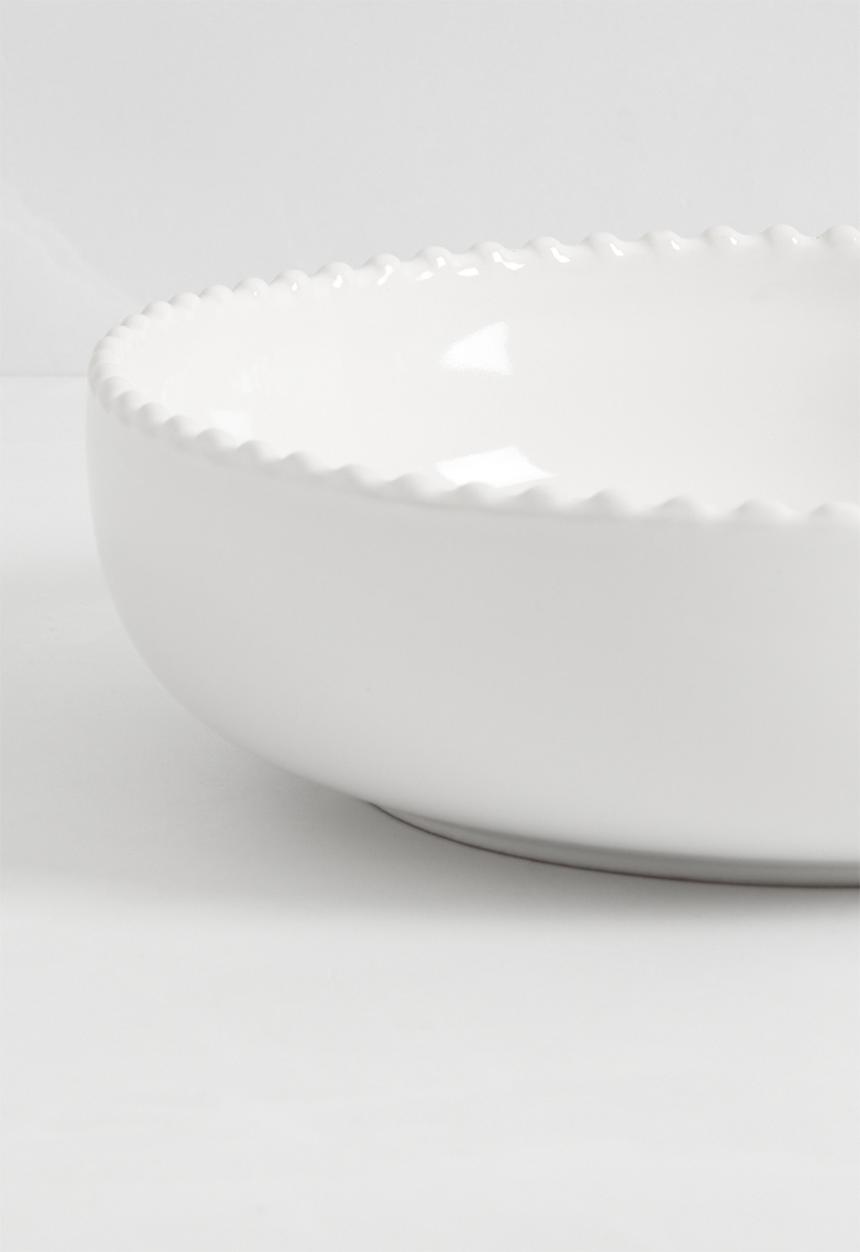 Sixth Floor - Boba pasta bowl set of 4 - white