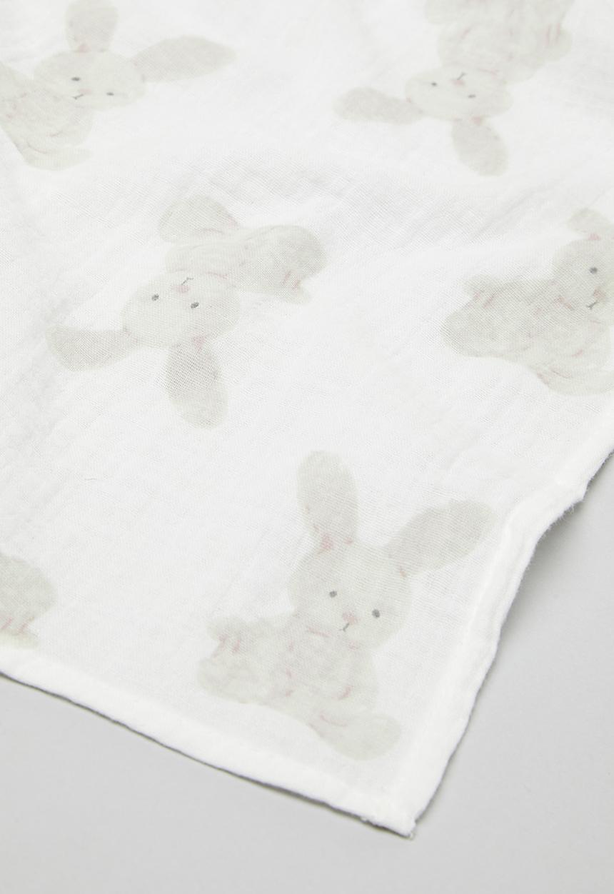 Pop Candy - Printed blanket-white
