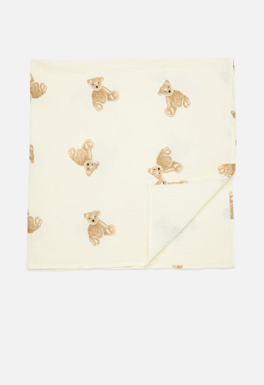 Pop Candy - Printed blanket-ecru