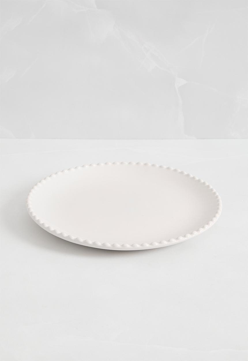 Sixth Floor - Boba side plate set of 4 - white