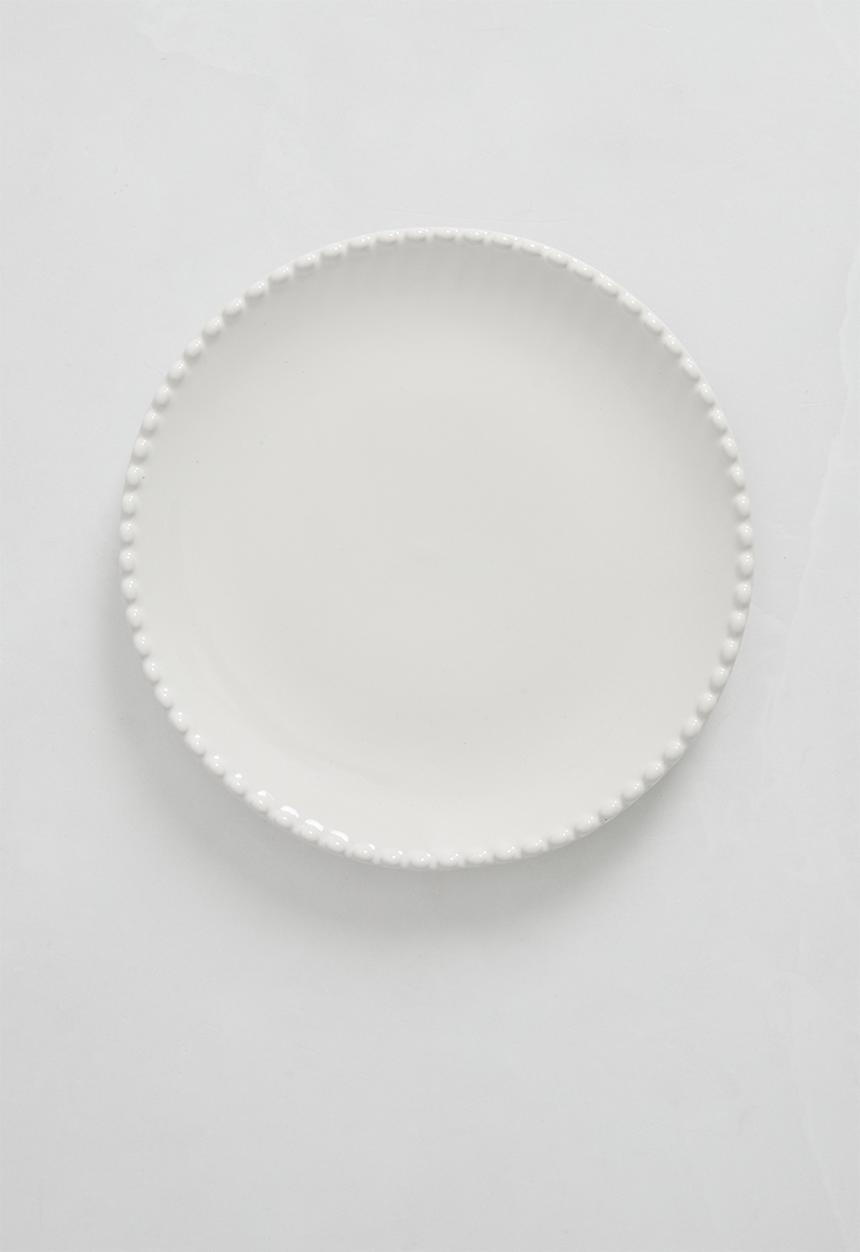 Sixth Floor - Boba side plate set of 4 - white