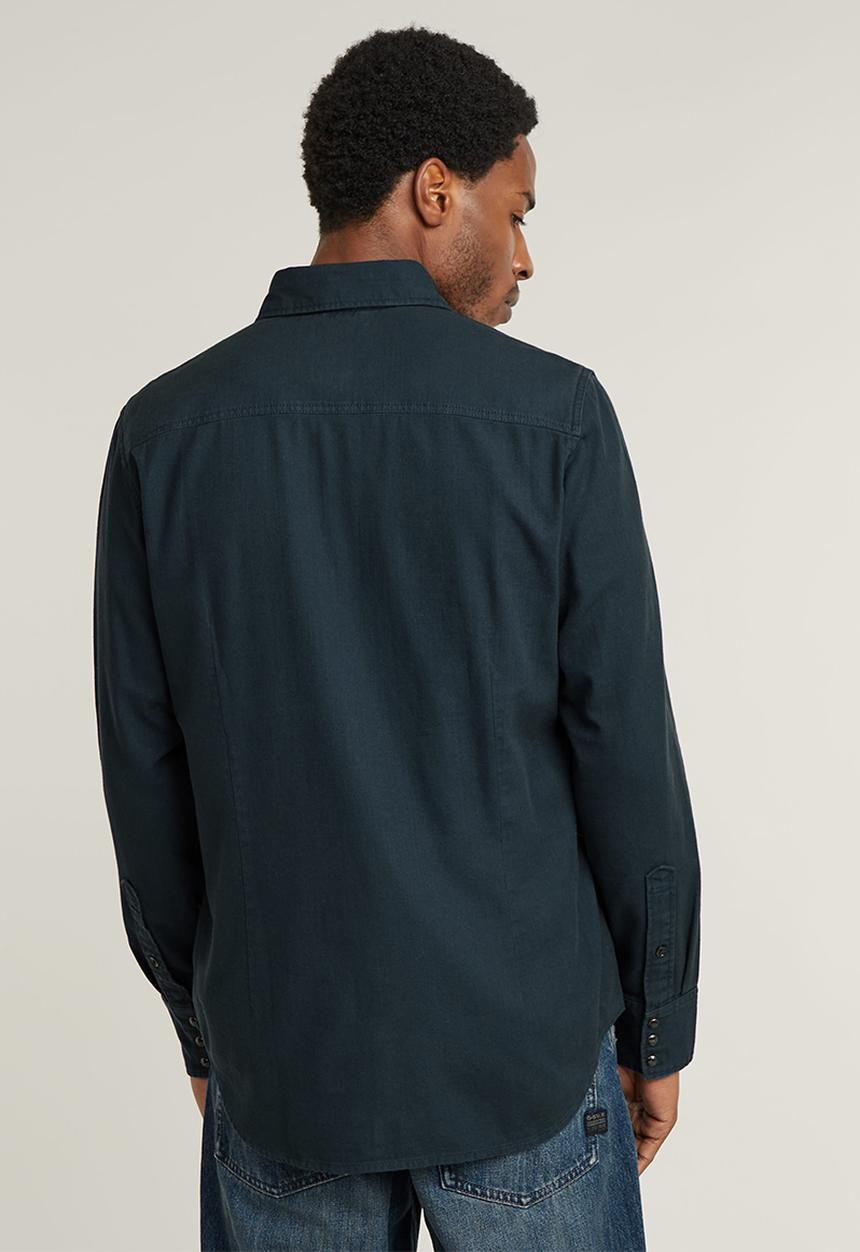 G-STAR - Dakota Slim shirt l\s - legion blue gd