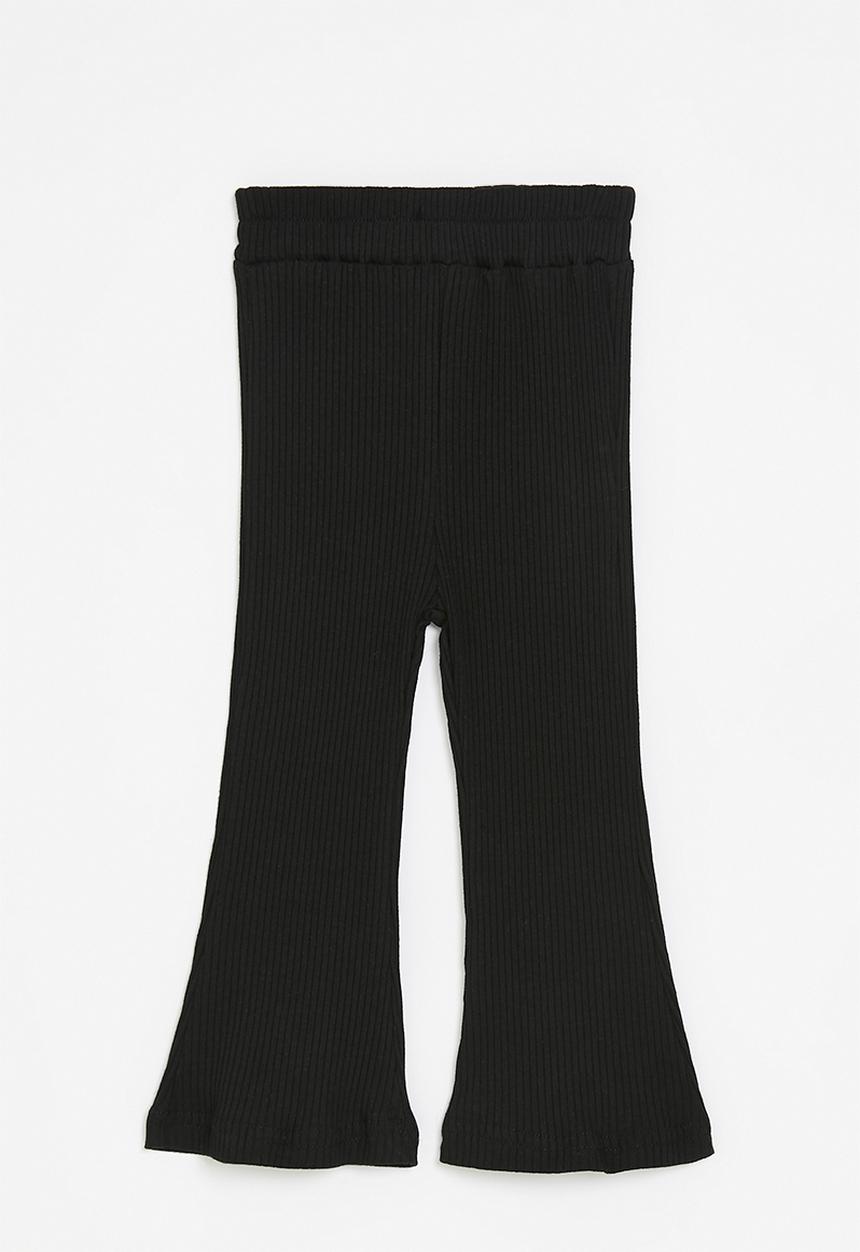 Pop Candy - Flared leggings - black