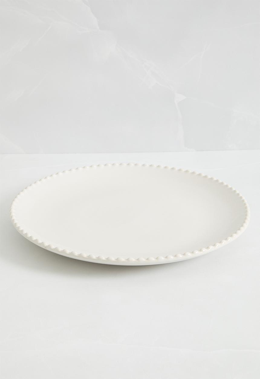 Sixth Floor - Boba dinner plate set of 4 - White