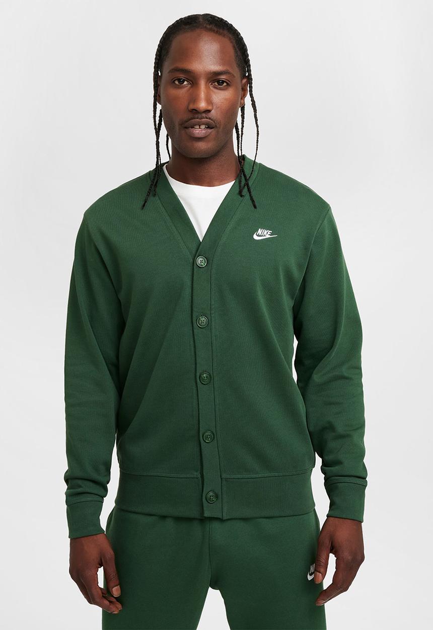 Nike - Club Fairway Cardigan - Fir/White