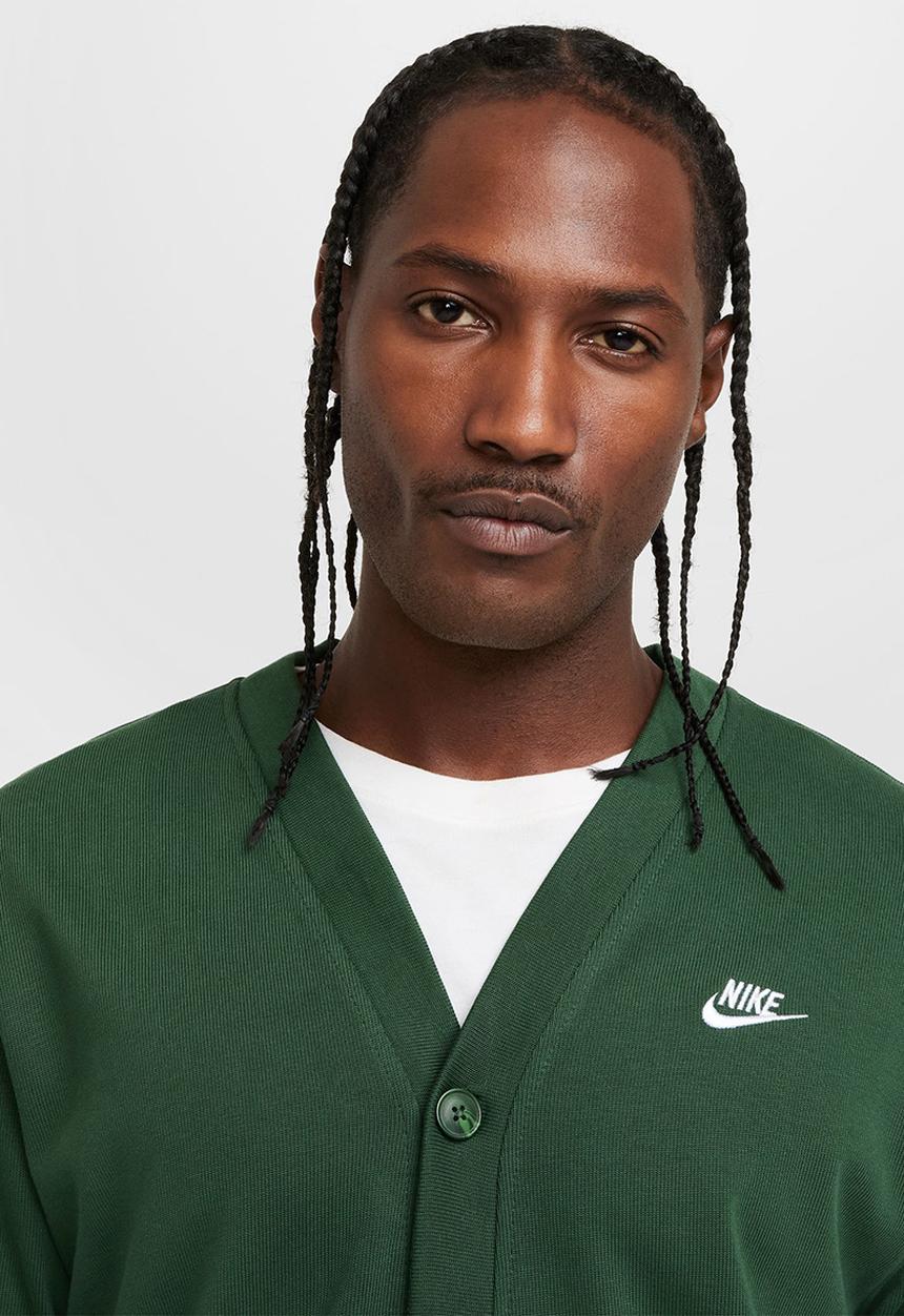 Nike - Club Fairway Cardigan - Fir/White
