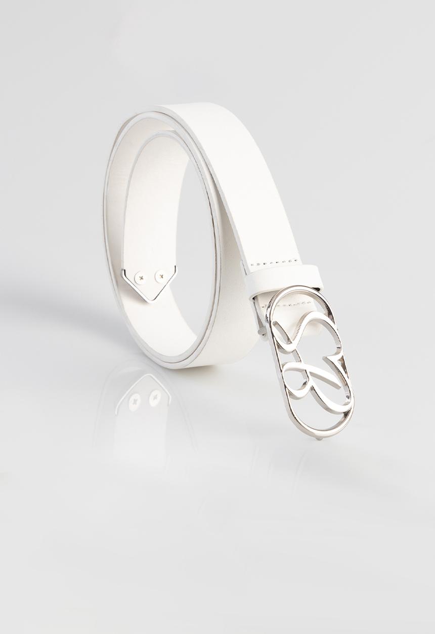 SISSY BOY - Main girl belt - off white