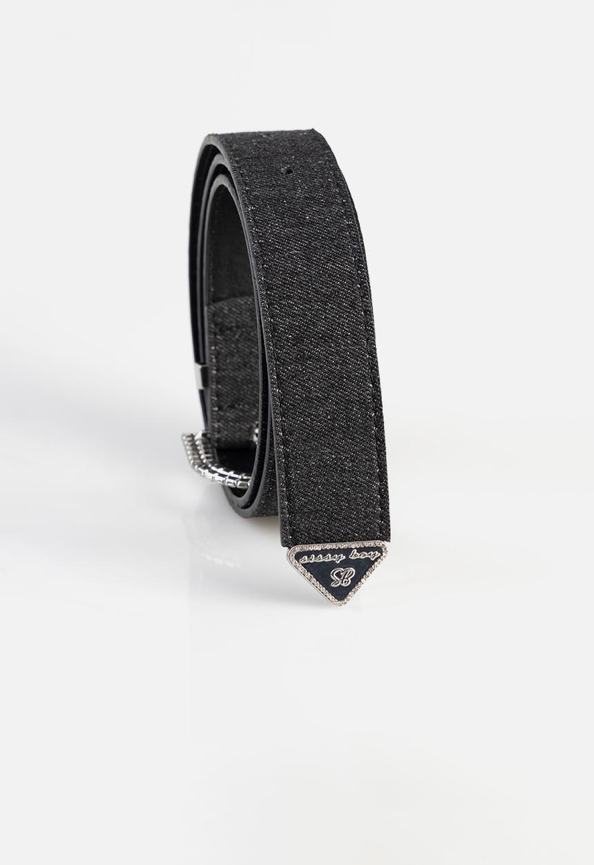 SISSY BOY - Flawless belt - black