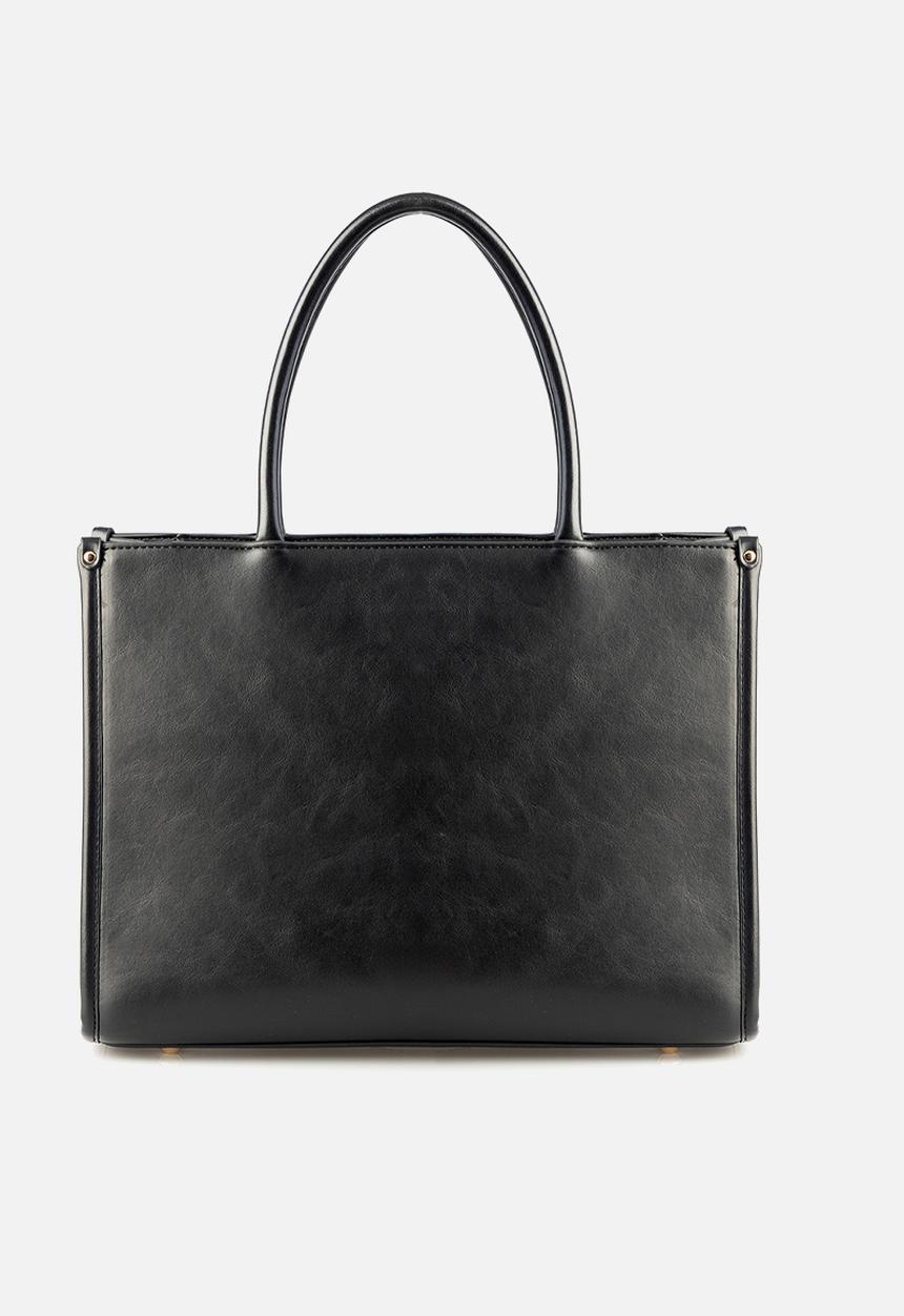SISSY BOY - Stud tote bag - black