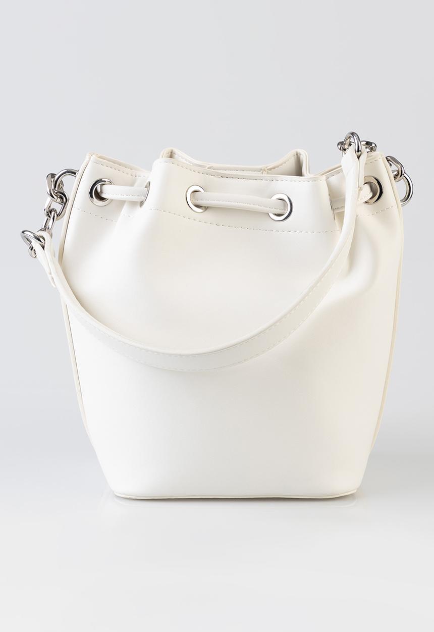SISSY BOY - Stud bucket bag - cream