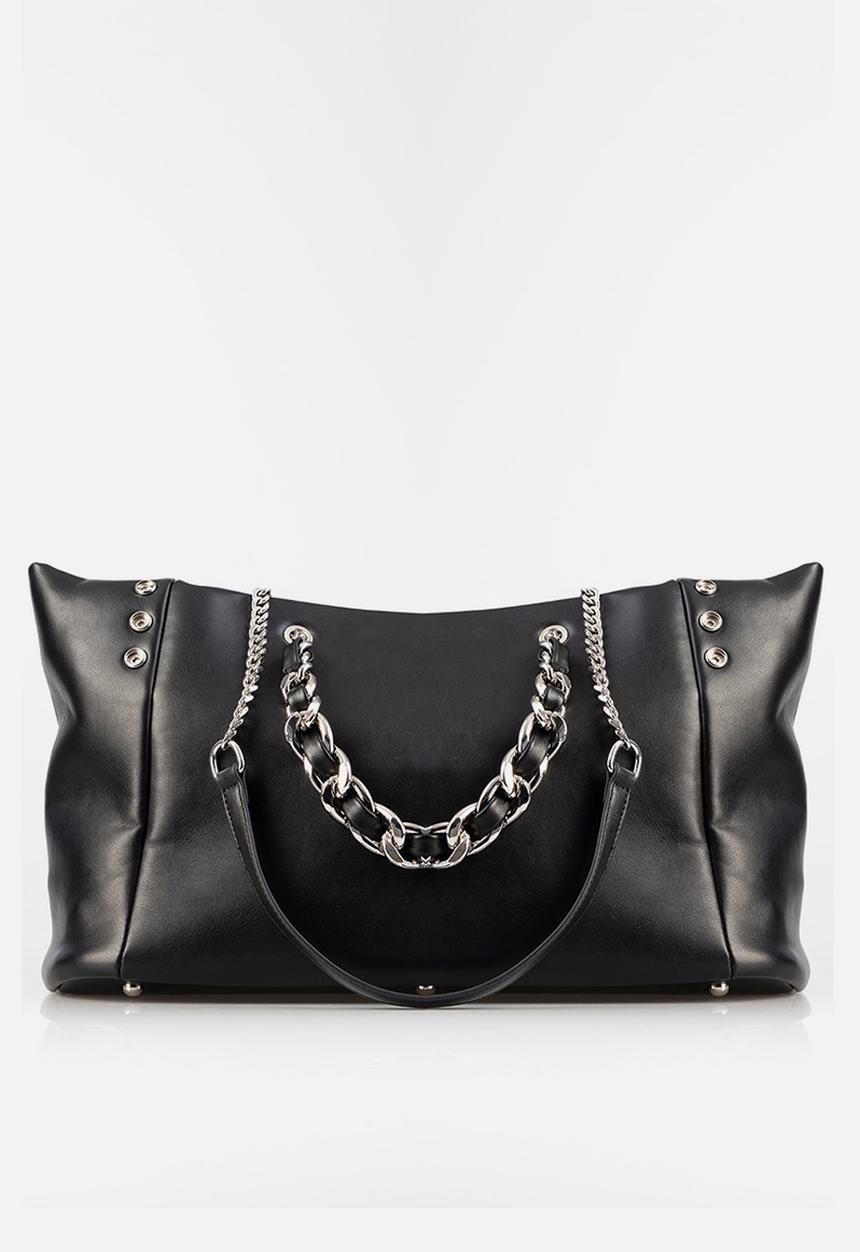 SISSY BOY - Large shopper bag - black
