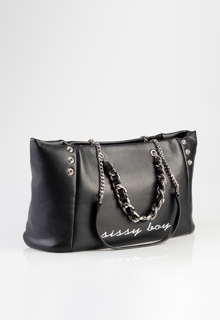 SISSY BOY - Large shopper bag - black