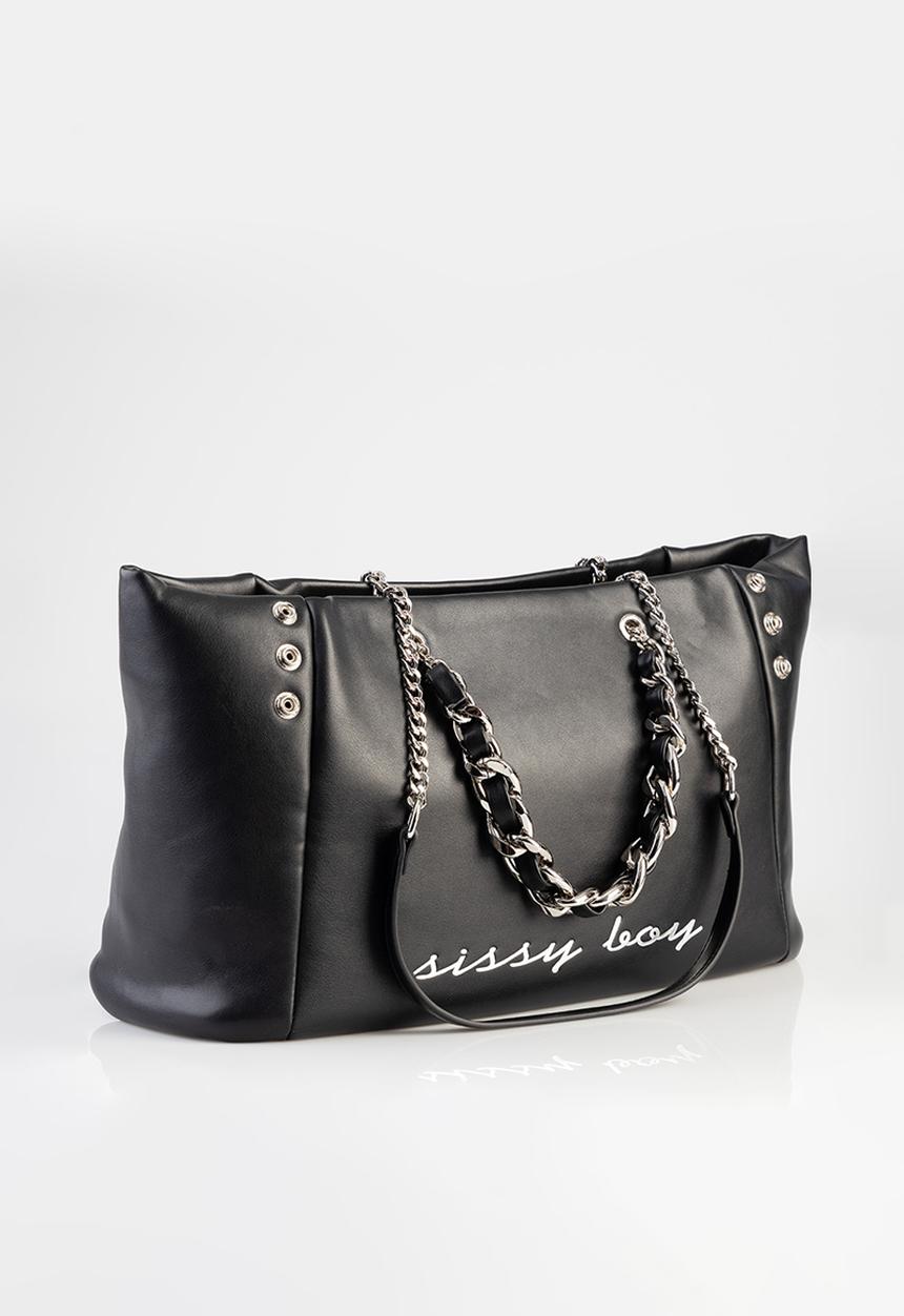 SISSY BOY - Large shopper bag - black
