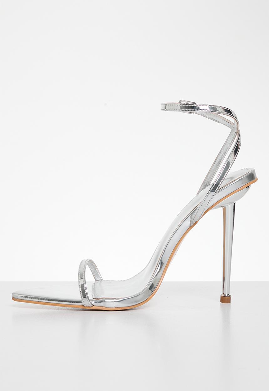 Public Desire - Legacy stiletto heel - silver