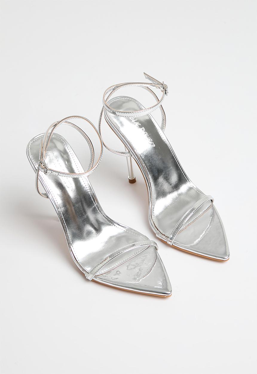 Public Desire - Legacy stiletto heel - silver