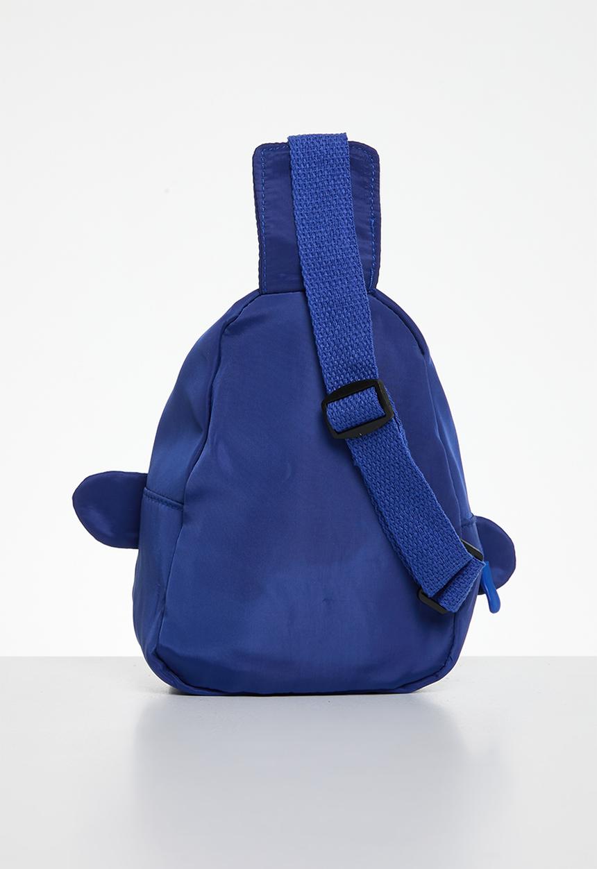 Pop Candy - Dino print cross body bag - royal blue