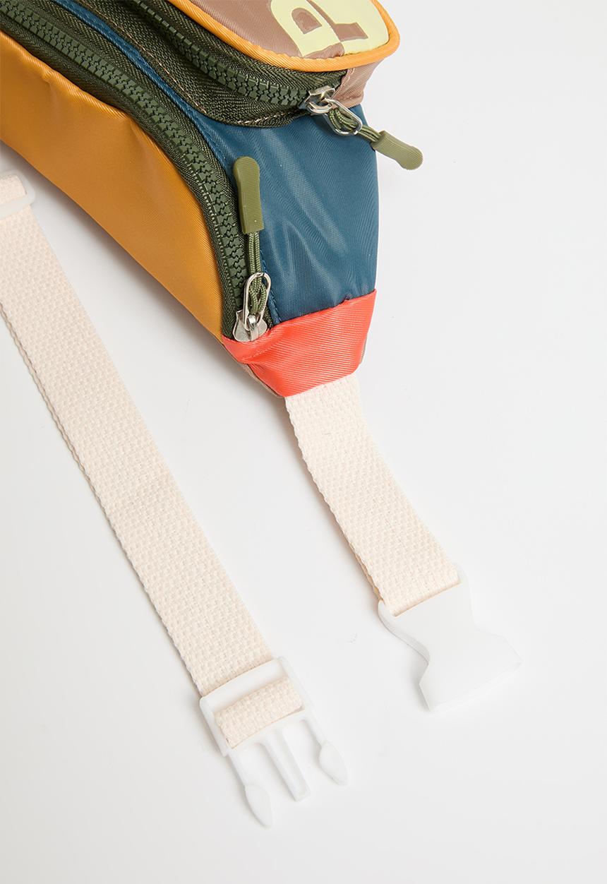 Pop Candy - Colour block moon bag - multi