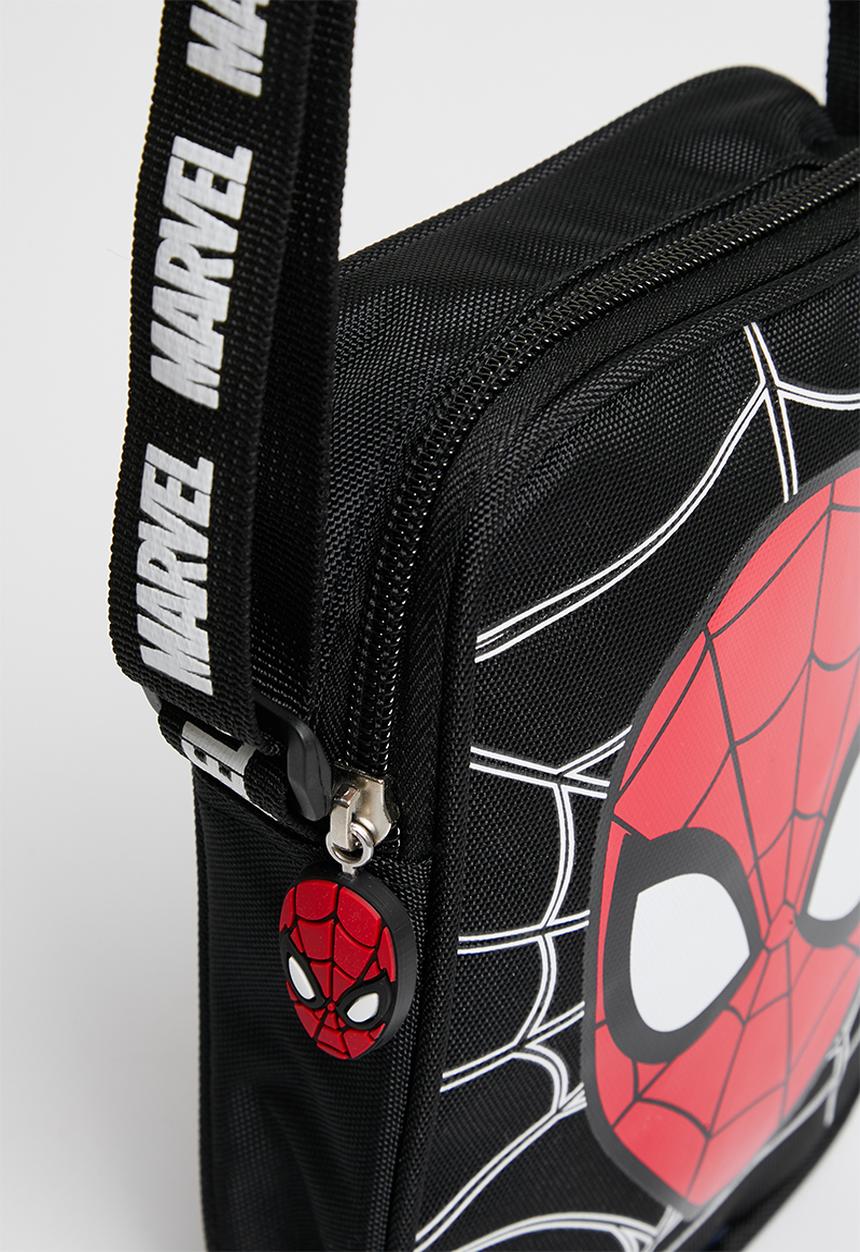 Pop Candy - Spiderman web crossbody - black