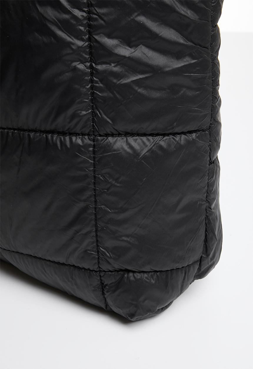 Pop Candy - Quilted hand bag - black