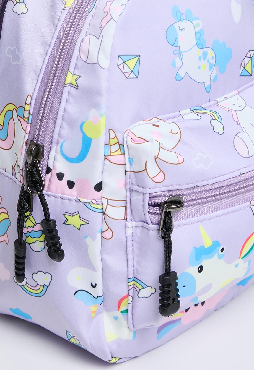Pop Candy - Printed backpack - purple