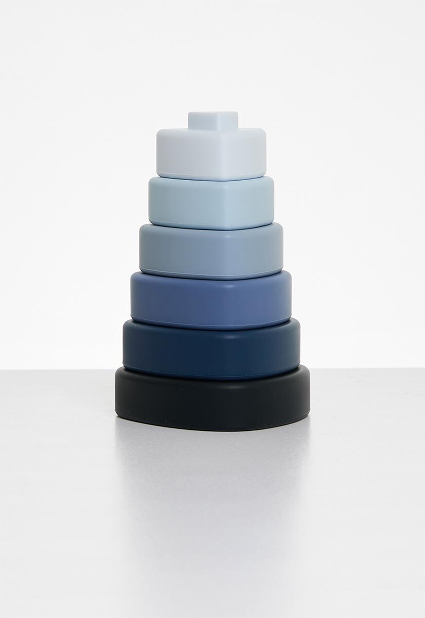 Pop Candy - Silicone bulding blocks-blue