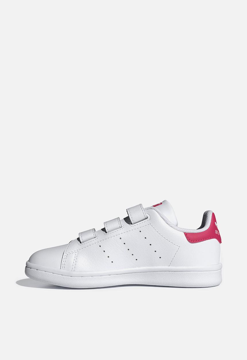 adidas Originals - Stan Smith Cf C - Ftwwht/Ftwwht/Bopink