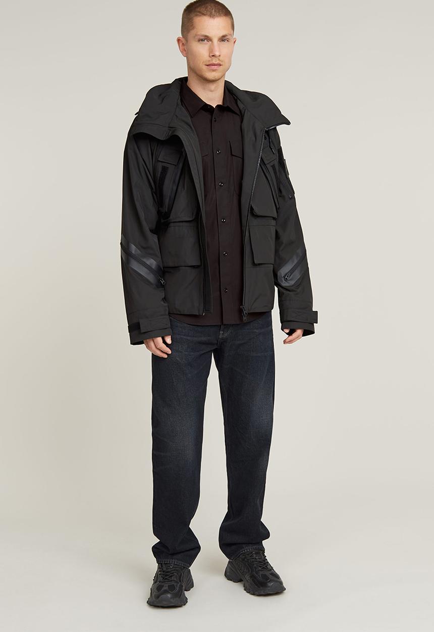 G-STAR - Marine Slim shirt l\s - dk black