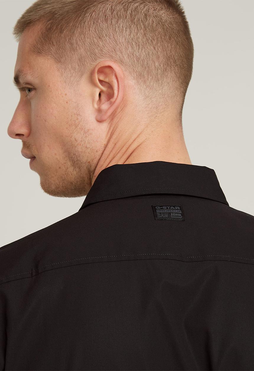 G-STAR - Marine Slim shirt l\s - dk black