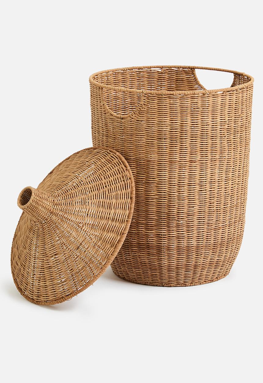 Sixth Floor - Rattan Laundry basket Large - Natural