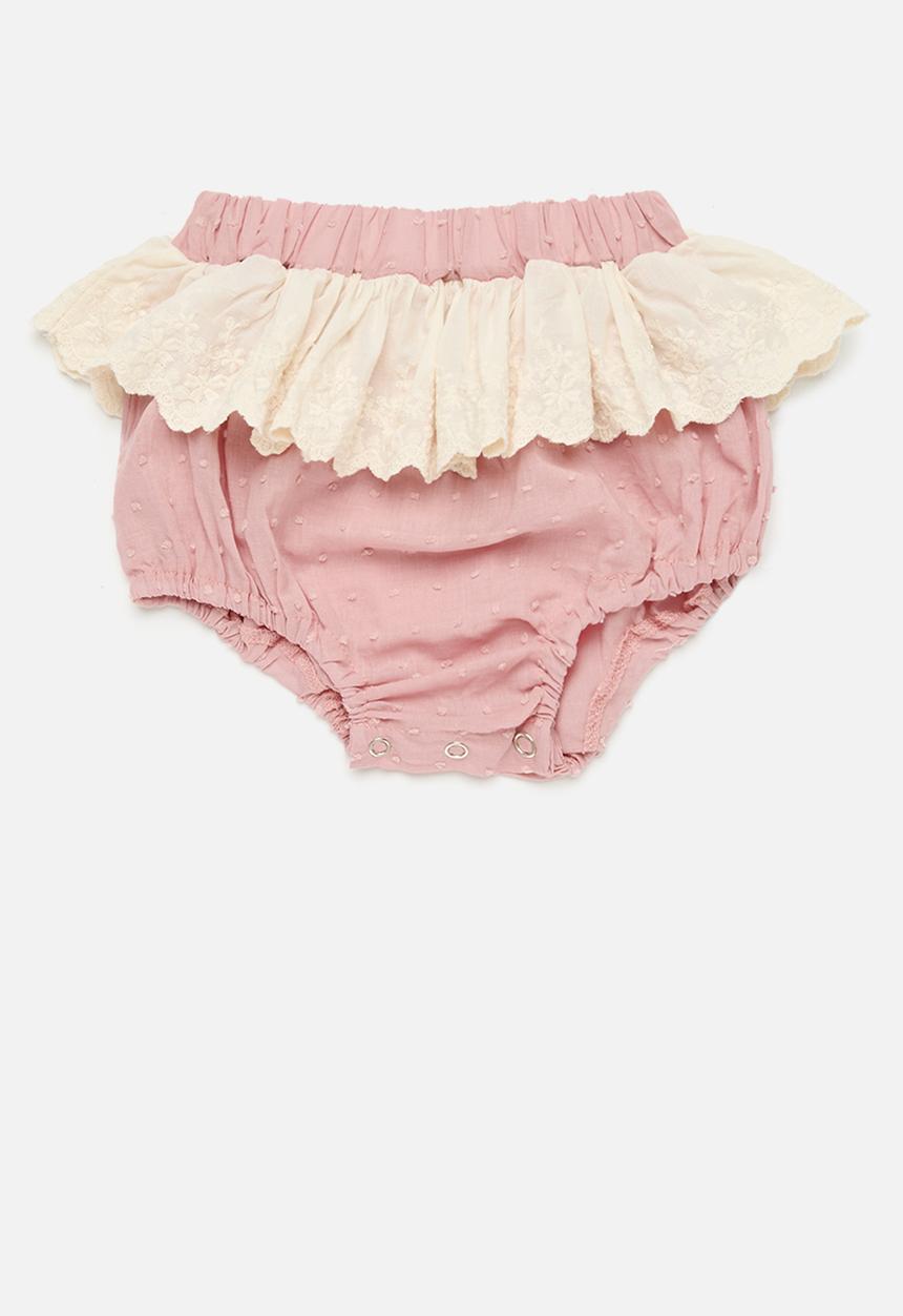 Pop Candy - Combo shorts - ecru & pink