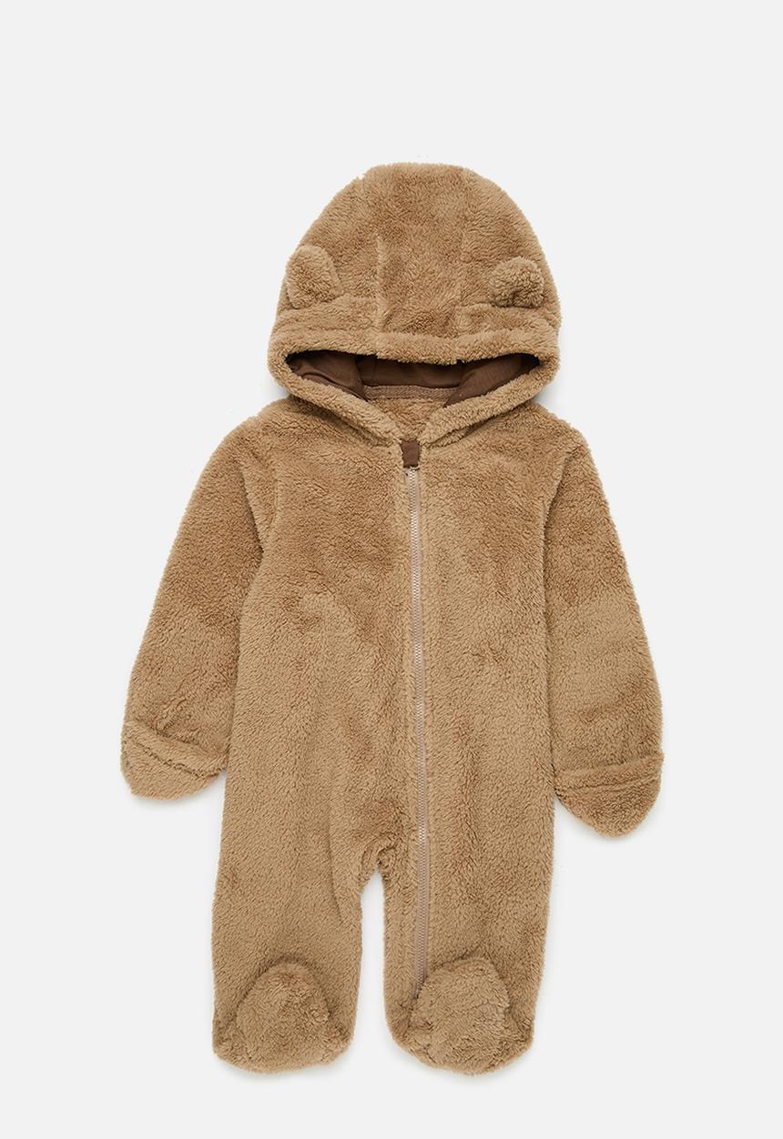 Pop Candy - Teddy sleepsuit - brown