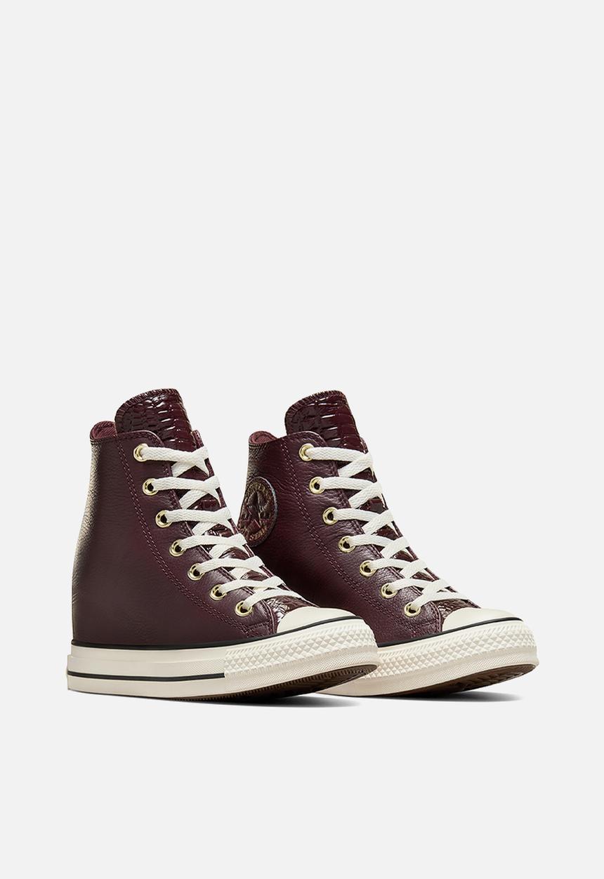 Converse - Chuck Taylor All Star Wedge Platform Croc Leather