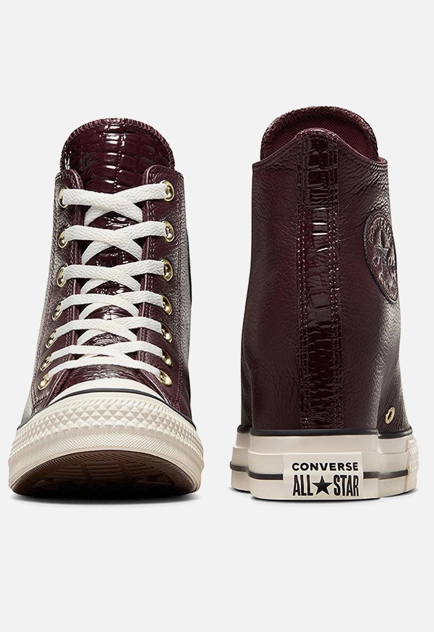 Converse - Chuck Taylor All Star Wedge Platform Croc Leather