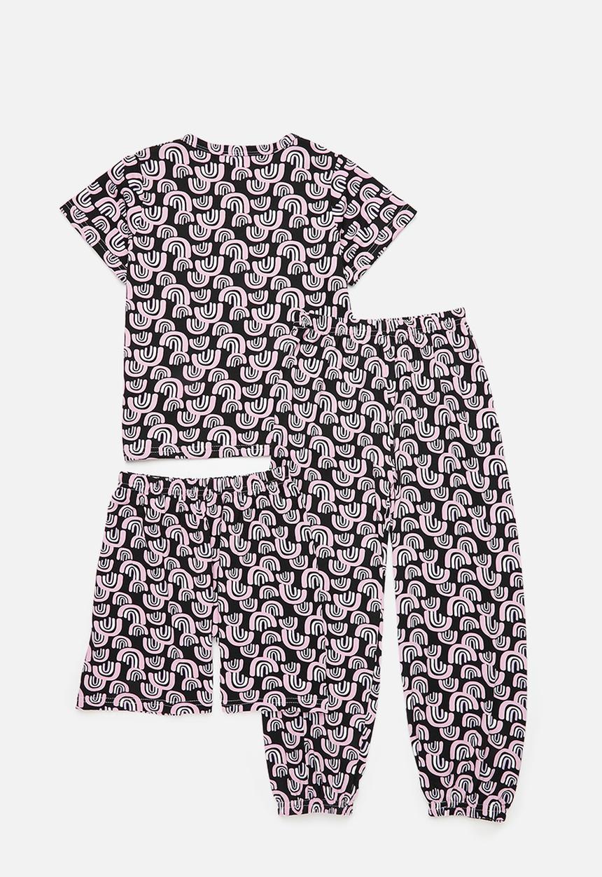 Pop Candy - 3 Piece pj set - multi