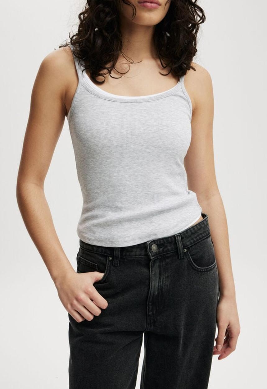 Cotton On - Relaxed wide jean - graphite black