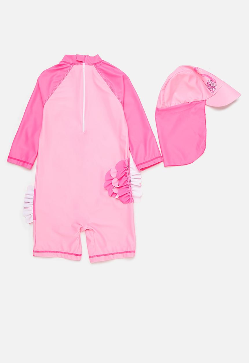 Pop Candy - Swim suit & cap set - pink