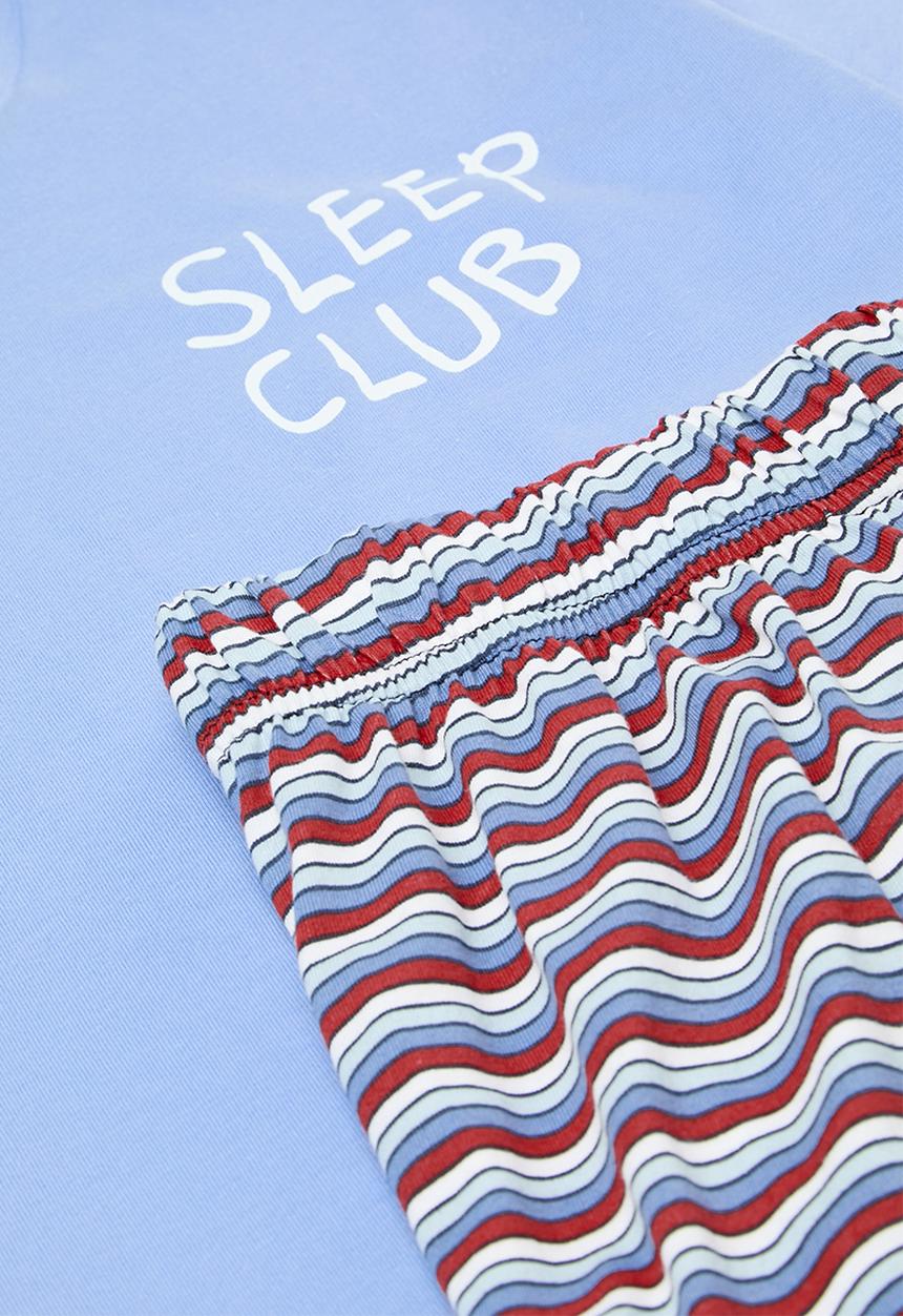 Pop Candy - Pj set-blue/stripe