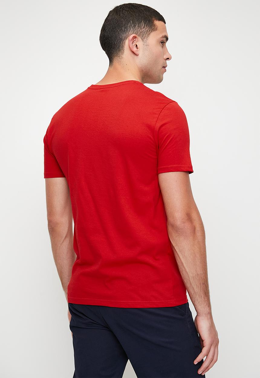 POLO - Essential Crew Neck Short Sleeve Tee - Red