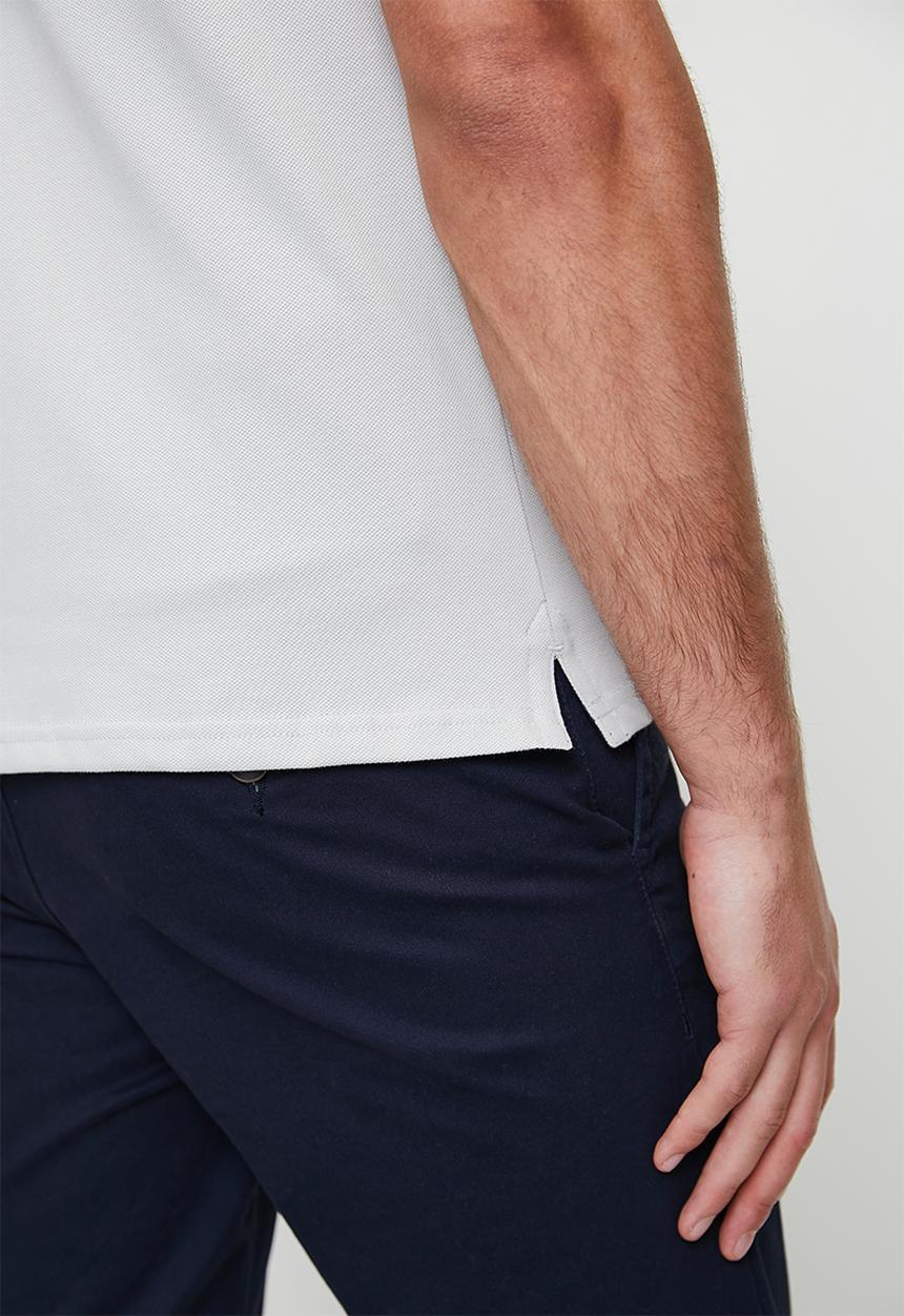 POLO - Essential Pique Short Sleeve Golfer - Grey