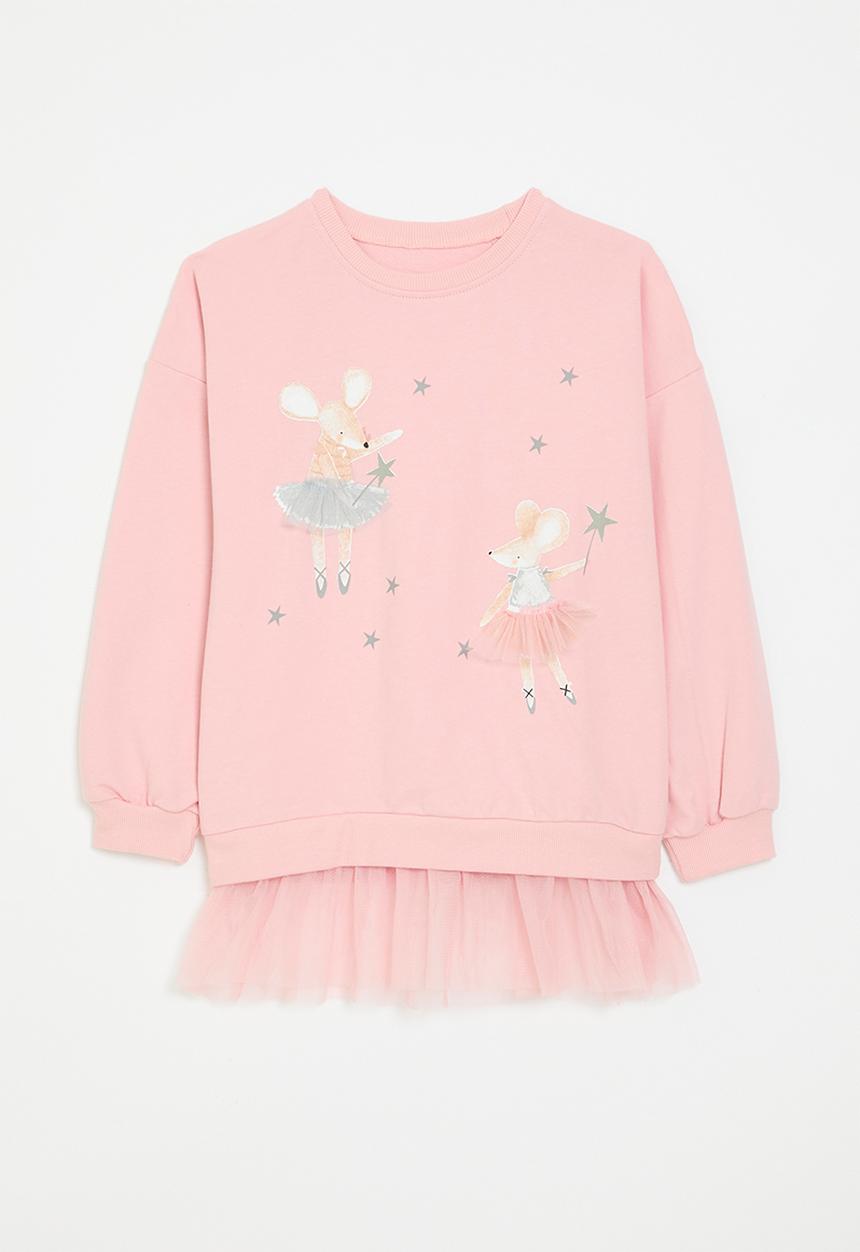Pop Candy - combo dress - light pink