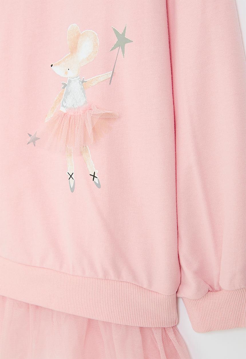 Pop Candy - combo dress - light pink